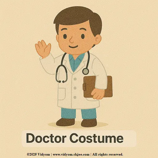Doctor costume for kids