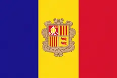 world flags for kids - Andorra flag