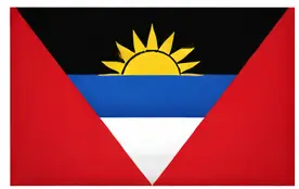 world flags for kids - Antigua and Barbuda flag