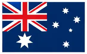 country flags for kids - Australia flag