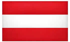 world flags for kids - Austria flag