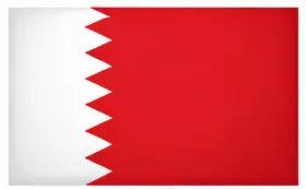 world flags for kids - Bahrain flag