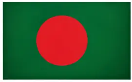 world flags for kids - Bangladesh flag