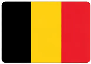 learn country flags - Belgium flag