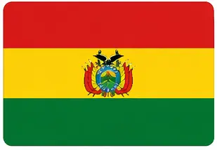 learn country flags - Bolivia flag