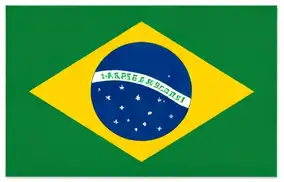 country flags for kids - Brazil flag