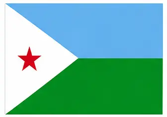 flags of the world kids - Djibouti flag