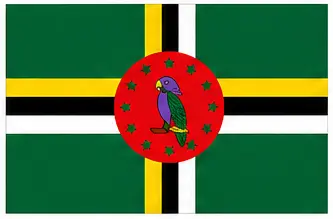 flags of the world kids - Dominica flag