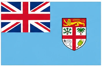 country flag names - Fiji flag