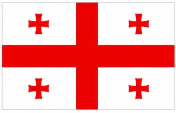 country flag names - Georgia flag