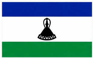 flag learning for kids - Lesotho flag
