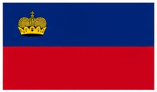 flag learning for kids - Liechtenstein flag