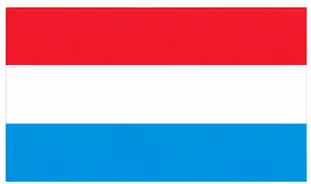 flag learning for kids - Luxembourg flag