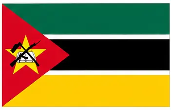 learn flags of countries - Mozambique flag
