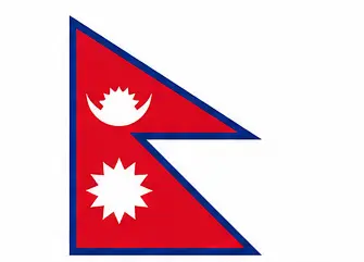 learn flags of countries - Nepal flag