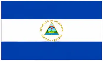 Nicaragua flag for kids
