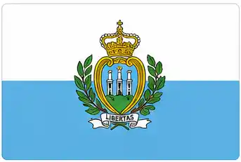 easy country flags - San Marino flag