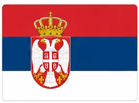 easy country flags - Serbia flag