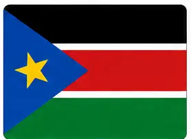 world flags chart - South Sudan flag