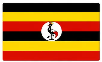 complete country flags - Uganda flag