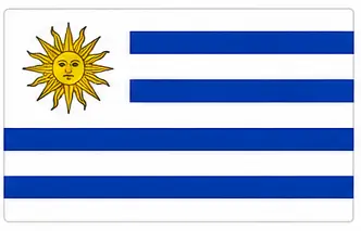 complete country flags - Uruguay flag