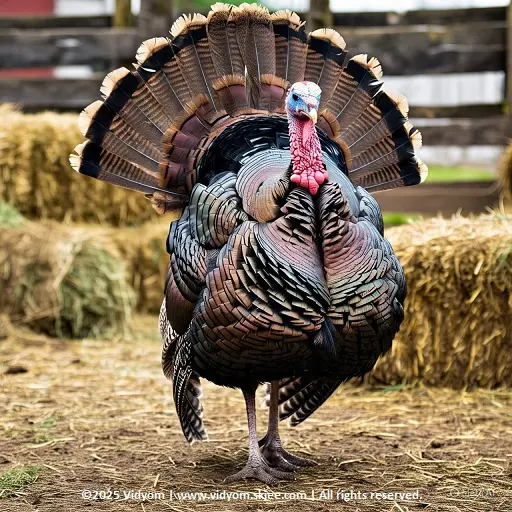 Domestic animals for kids – turkey picture with sound