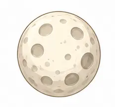 Moon facts for kids icon