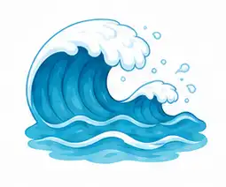 Ocean facts for kids icon
