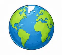 Planet Earth facts for kids icon