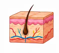 Skin facts for kids icon