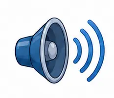 Sound waves learning illustration for children