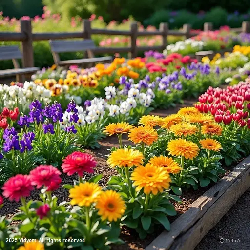 flowers fact for kids – colorful garden blooms