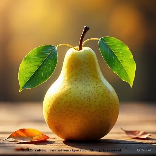 Pear drawing