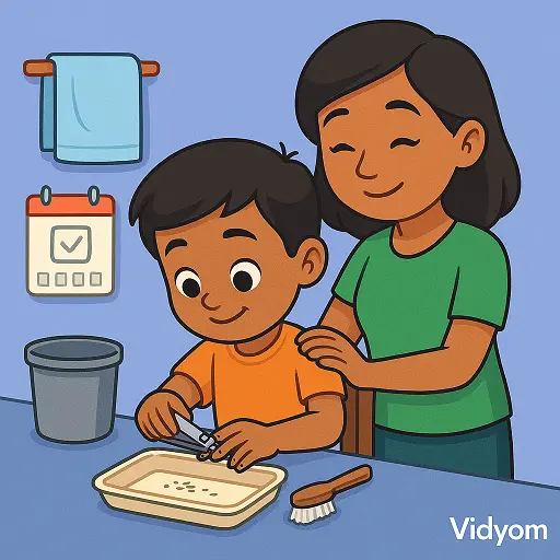 Cleanliness habits for kids – cut nails regularly to stay clean