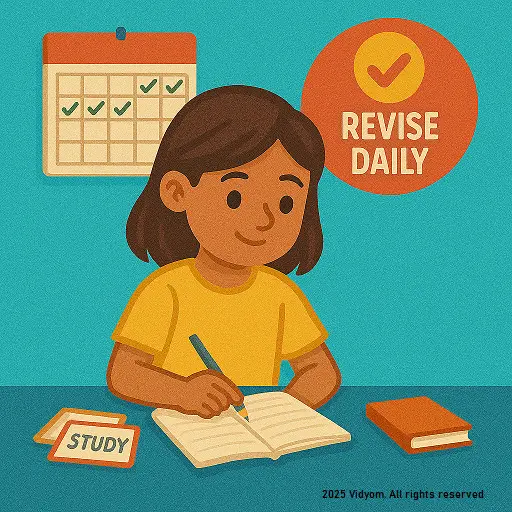 Study habits for kids – revise daily lessons
