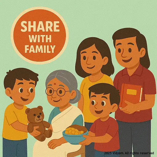 Good manners at home for kids – share things with family