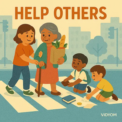 Help others when needed