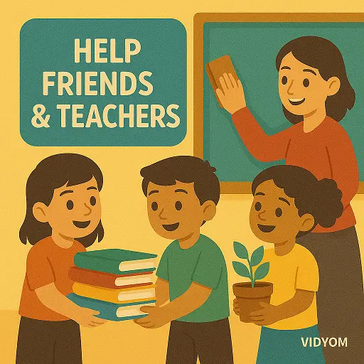 Help your friends and teachers