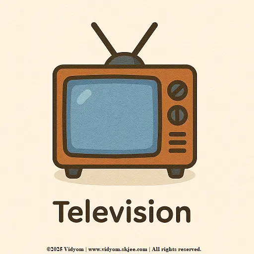 television – household items for kids