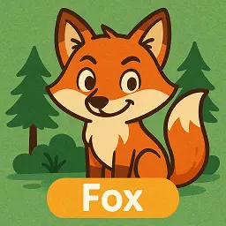 The Clever Fox cover- the honest woodcutter story for kids
