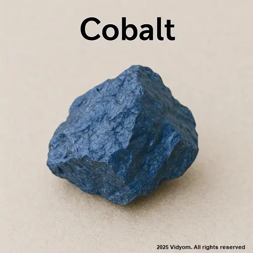 Cobalt metal picture