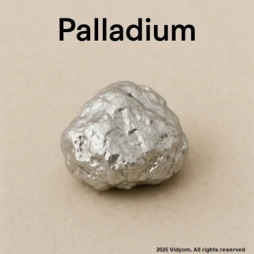 Palladium metal picture