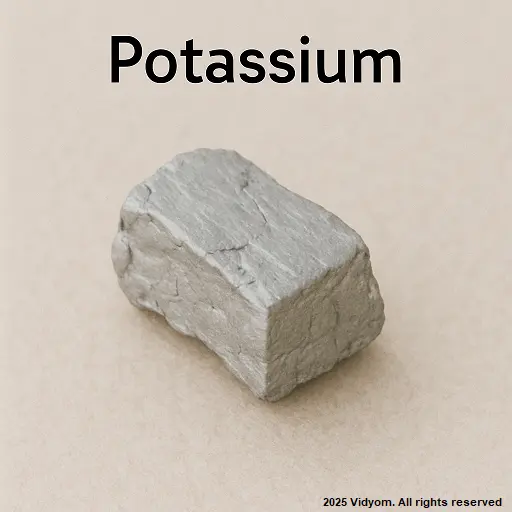 Learn Metals for Kids - Lesson 3: Potassium metal picture