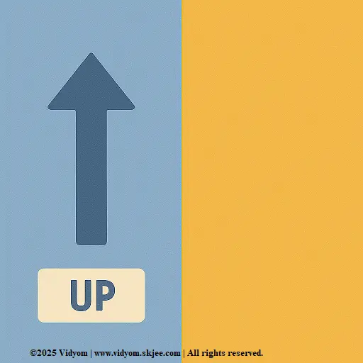 Up and down opposite words for kids