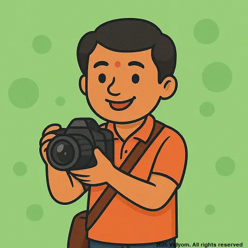 Photographer illustration