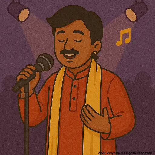 Singer illustration