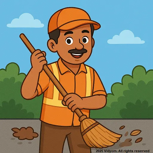 Professions for Kids – Lesson 3: Sweeper