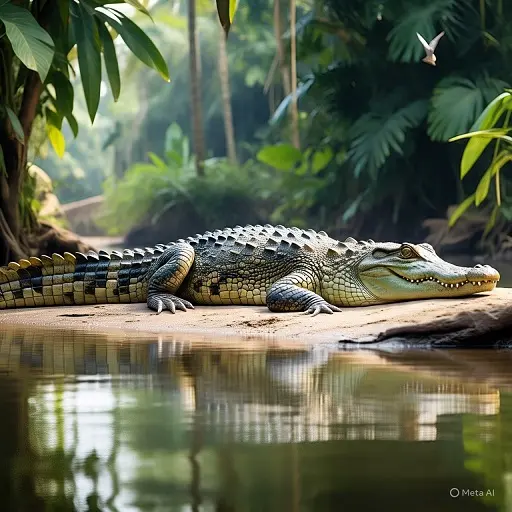 Reptiles for Kids crocodile picture