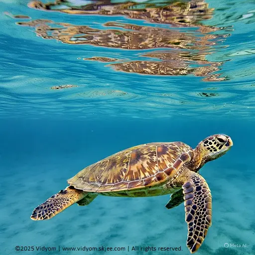 Sea turtle for kids – picture and audio (Lesson 1)