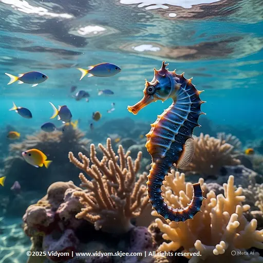 Seahorse for kids – picture and audio (Lesson 1)